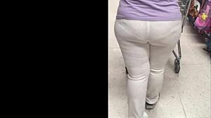 Pantalon Y Cachetero Blanco Mexican Crossdressing