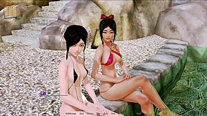 Harem hotel gameplay in episode 93 at the hotel