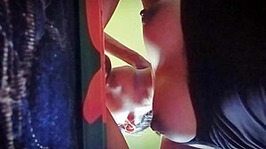 amateur girl in bedroom sucking boyfriend cock and getting face fucked hard