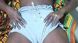 Why Does This Petite Ghanaian Bitch Crave Solo Anal Play Alone?