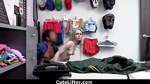 Officer hints at strict measures for the caught young thief in the garage