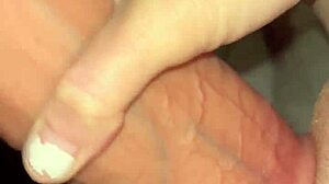 the story goes with a classic big cock stretching a tiny 18+ redhead's pussy in bedroom homemade action