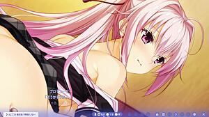 Bound in bondage with big tits exposed 😈