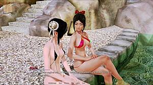 Harem hotel gameplay in episode 93 at the hotel