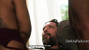 Let Me Join Babysitter Fucking On Family Couch With Big Tits And Rough Anal