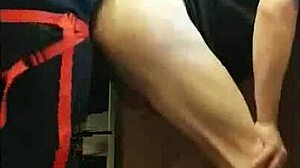 pegging my boyfriend's ass everywhere from kitchen to public fields and bathroom with ass to mouth action