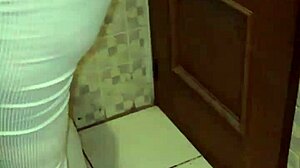 Best Friend's Mom Catches Masturbation With Thongs And Gives Blowjob To Mouth Cumshot