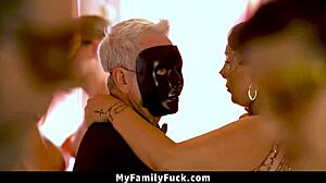 Stepbrothers and stepsisters, we're cumming together while Penny and Aaliyah swap husbands