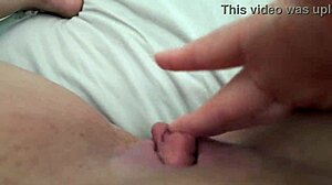 i get an extreme close-up view of my huge clit head pulsating during wet pussy orgasm