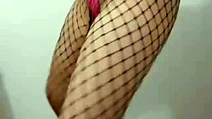 Curious babe with big ass and tits dances provocatively in pov style