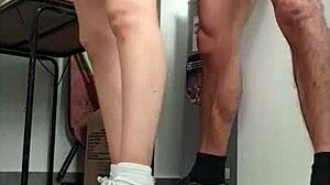 argentine nataly the nympho gets fucked in the kitchen