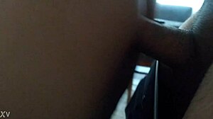 From behind just how she likes it in amateur Mexican style