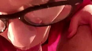 Cock Loving Bitch Sucking Deepthroat With Glasses In Homemade Video As Sloppy Wife