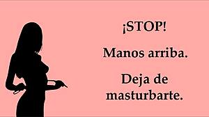 Let's play this orgasm hold game at easy level. Full instructions in the video for interactive jerk off fun.