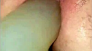 Pov girl huge dildo squat fucking and cumming - comment requests