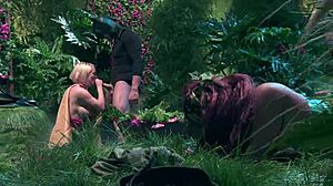 batfuck dives into poison envy's lusty garden for wild cock fucking