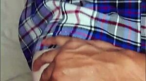 ay aaay it hurts my little pussy innocent mexican student girl fucks neighbor for gifts homemade real