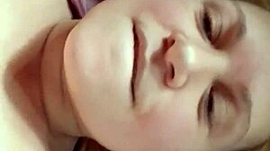 blonde contrasts masturbation in intriguing bed tease with contact details for more