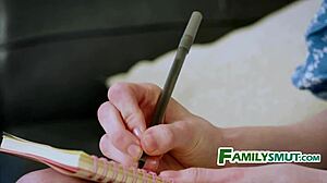 wow turning teen stepsis into a woman with first time thrusts in virgin 4some voyeur style!