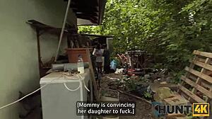 Hunter Loved Outdoor Sex With Hot Brunette Chick!