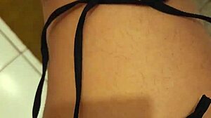 Best Friend's Mom Catches Masturbation With Thongs And Gives Blowjob To Mouth Cumshot