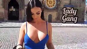 Lady Gang Fucked And Deepthroated In Shower Deepthroat Gagging Spitting