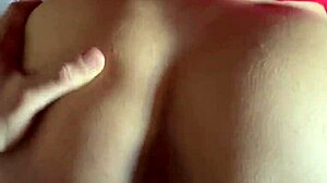 i feel so aroused watching this curly latina in red dress get her big ass pounded in homemade action