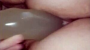 Pov girl huge dildo squat fucking and cumming - comment requests