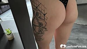 Naughty Blonde With Huge Tits Gets Wet Cunt Drilled And Filmed