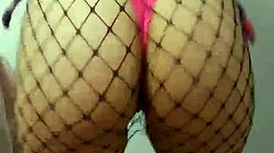 Curious babe with big ass and tits dances provocatively in pov style