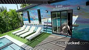 Babysitter Caught Breaking Into The House