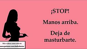 Let's play this orgasm hold game at easy level. Full instructions in the video for interactive jerk off fun.