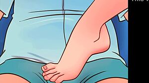 innocent teen foot fetish play sparked unexpected arousal in the room