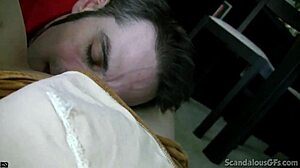 hey, sweet georgia teases with blowjob on big dick before fucking like a slut