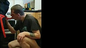 pegging my boyfriend's ass everywhere from kitchen to public fields and bathroom with ass to mouth action