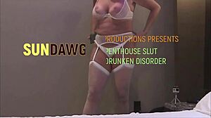 penthouse slut in white lingerie gets mmf threesome with anal and pussy licking