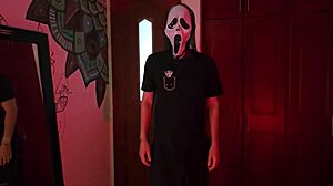 Trick Or Treat Halloween Fuck With Hot Stepsister Ghostface!