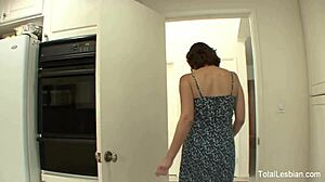 brunette milf fucks a teen 18+ with pussy licking and oral sex