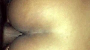 Whoa, this amateur ebony teen 18+ is getting her tight ass drilled hard 😈🍑