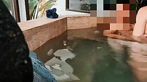 hey check out this sensual wife consoling her husband's friend with short hair blonde cougar vibes in uncensored couple scene