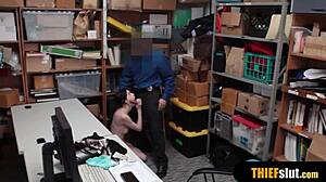 Dark haired emo teen bent over for rough doggystyle fucking