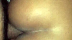 Whoa, this amateur ebony teen 18+ is getting her tight ass drilled hard 😈🍑