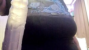 Boyfriend Tee V5 Fucks Curvy Black BBW With Huge Natural Tits And Big Cock In Chubby Sex Scene