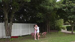 Experience a Wild Outdoor JAV Session with Passionate Aya Mikami Igniting Intense Desires