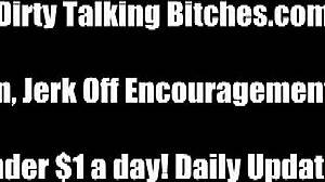 Your mistress teases with dirty talk handjob blowjob sucking cock until finally allowing intense cum release in pov