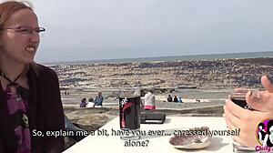 Real virgin girl with big natural tits has sex for the very first time. She gets anal action.