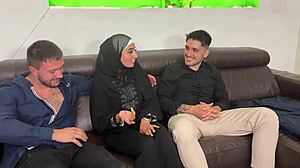 i remember when arab girl aliyah yasin arrived in spain craving her first double penetration with big cocks and rough domination