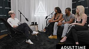 Hey, check out besties Lexi Lore and August Skye sharing a huge cock in this wild pussy stacking threesome podcast.