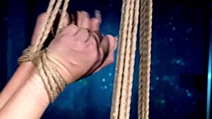 hey, watch 18yo binca sucking cock obediently in tight ropes 😈🪢