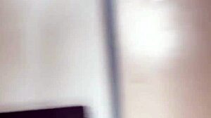 this freaky big ass brazilian girl with muscular body and huge tits rides in anal doggystyle on homemade video.